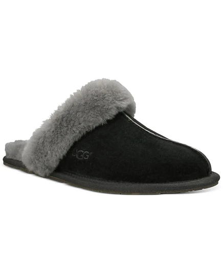 Женские тапочки UGG Scuffette II, черно-серые