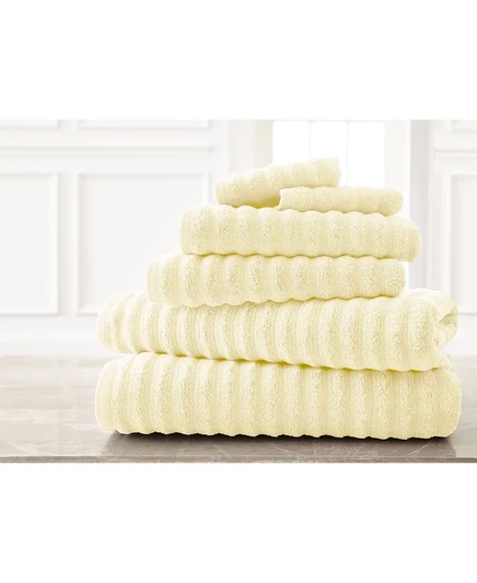 Набор быстросохнущих полотенец Modern Threads Wavy Luxury Spa Collection из 6 предметов