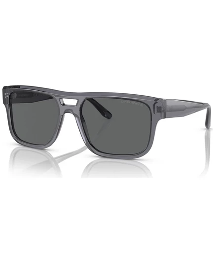 Мужские солнцезащитные очки Emporio Armani, EA4197 transparent gray