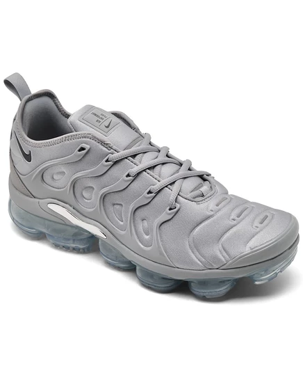 Мужские кроссовки Nike Air VaporMax Plus беговые, серые
