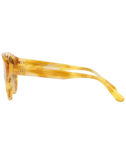 Мужские солнцезащитные очки Giorgio Armani, подиум 51 yellow tortoise, brown