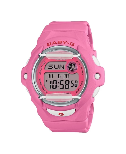 Женские часы G-Shock BG169 кварцевые 42,6 мм, розовые