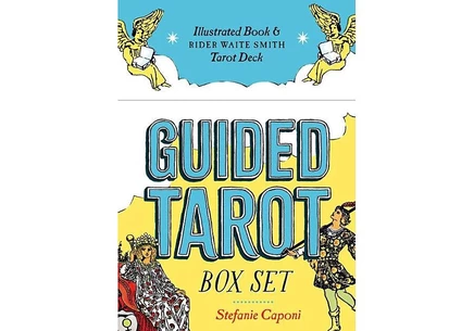 Набор «Guided Tarot»: книга и колода Rider Waite Smith, белая