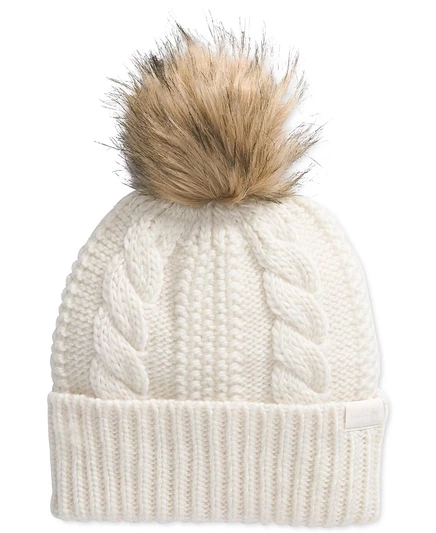 Женская шапка The North Face Oh Mega Pom, белая
