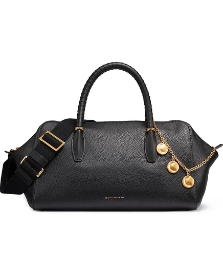 Женская сумка Donna Karan New York Chantilly кожаная, черная
