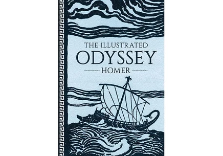 Книга «Одиссея» Гомер иллюстрированное издание, твердый переплет