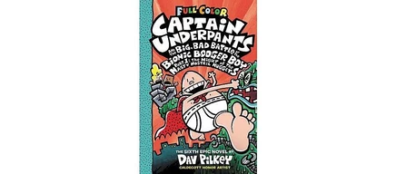 Книга Captain Underpants №6: Bionic Booger Boy