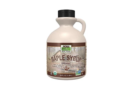 Кленовый сироп NOW Foods Grade A 1,89 л