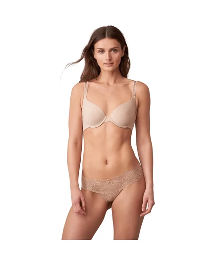 Одержимые женщинами стринги nylon beige