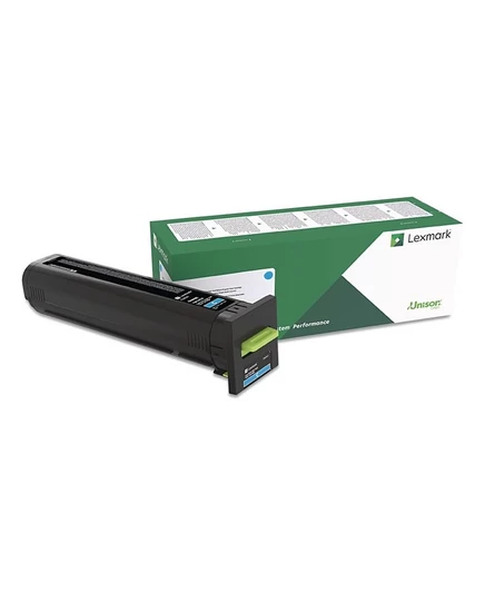 Программа возврата тонера Lexmark 82K0XCG с расходом 22000 страниц Зеленый с очень высоким расходом
