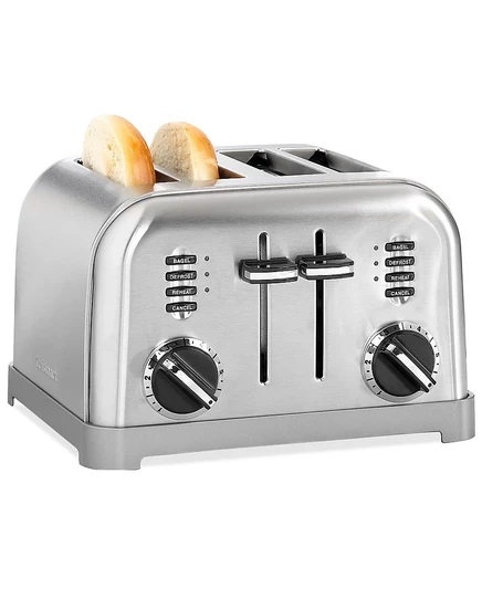 Тостер Cuisinart CPT-180 на 4 ломтика, серебристый