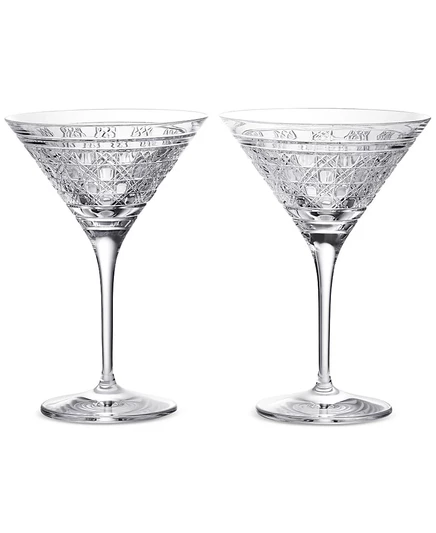 Мартини-бокалы Waterford Opulence 236 мл, 2 шт., прозрачные