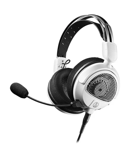 Игровая гарнитура-вкладыш Audio Technica с открытой спинкой - Белый мульти