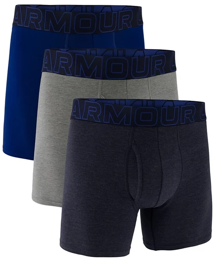 Мужские боксеры-брифы Under Armour 3 шт. 6″, синие
