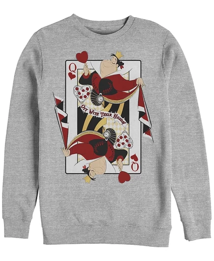 Мужская футболка с длинным рукавом Fifth Sun Queen of Hearts, серая