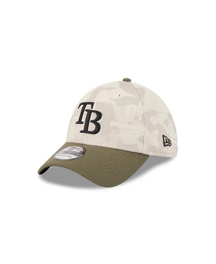 Мужская кепка New Era 39THIRTY Tampa Bay Rays 2025, коричневая