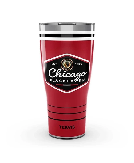 Термокружка Tervis 887 мл Chicago Blackhawks, красная