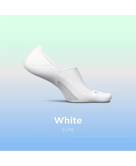 Унисекс компрессионные носки Feetures Elite, белые