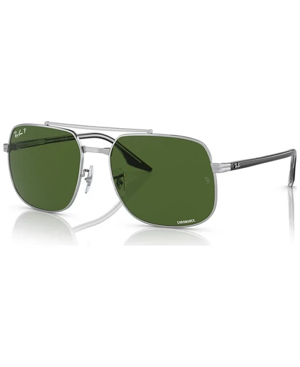 Унисекс солнцезащитные очки Ray-Ban RB3699 поляризованные, серебристые