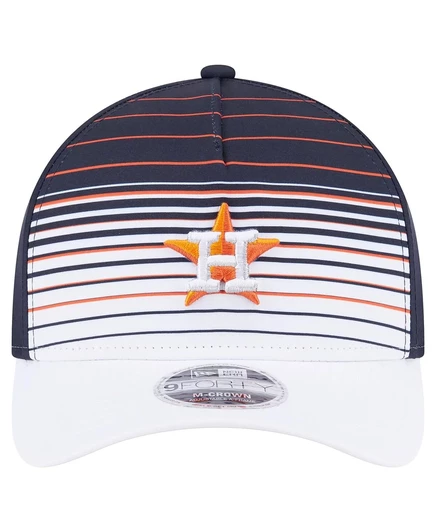 Мужская темно-синяя шляпа New Era Houston Astros Gradient 940 M с регулируемой тульей navy