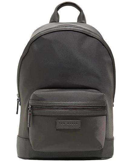 Мужской рюкзак Ted Baker Patrick на молнии серого цвета