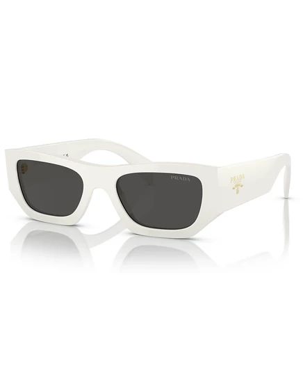 Солнцезащитные очки Prada прямоугольной формы для мужчин, PR A01S white