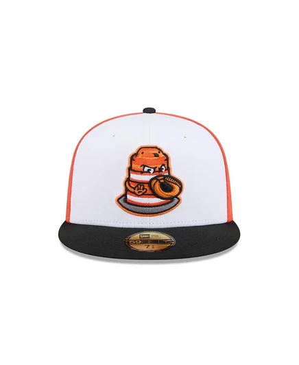 Мужская кепка New Era 59FIFTY Peoria Chiefs, белая