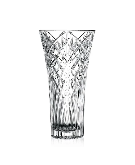 Ваза Lorren Home Trends Melodia хрустальная, 30 см, прозрачная