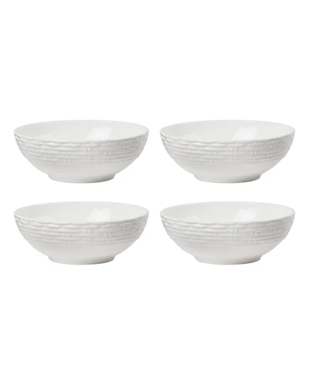 Набор мисок Lenox Wicker Creek 4 шт., белые