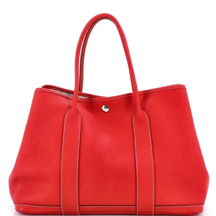 Женская сумка Hermès Garden Party 36, красная