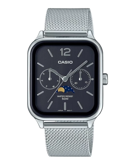 Мужские наручные часы Casio, 34 мм, серебристые