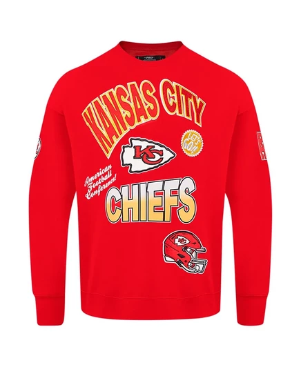 Мужской пуловер Kansas City Chiefs от Pro Standard красного цвета red