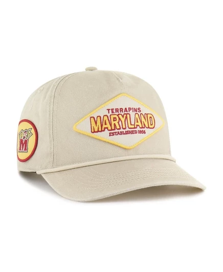 Унисекс кепка '47 Brand Hitch Maryland Terrapins, кремовая