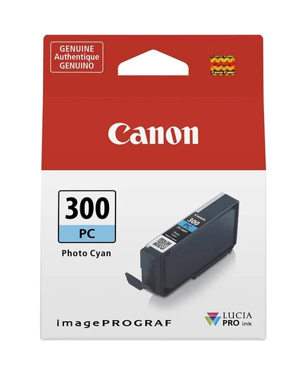 Емкость Canon PFI-300 с чернилами, фотоциан, 14,4 мл