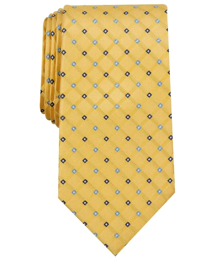  Мужской аккуратный галстук, созданный специально для Macy's yellow