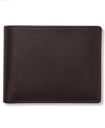  Мужской кожаный двойной кошелек Park Avenue brown