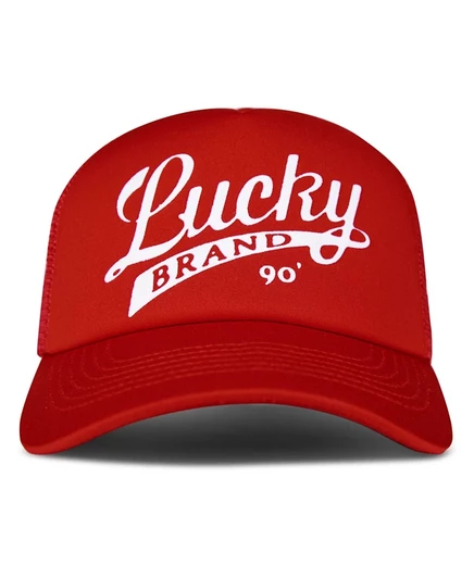 Женская кепка-тракер Lucky Brand с принтом, красная