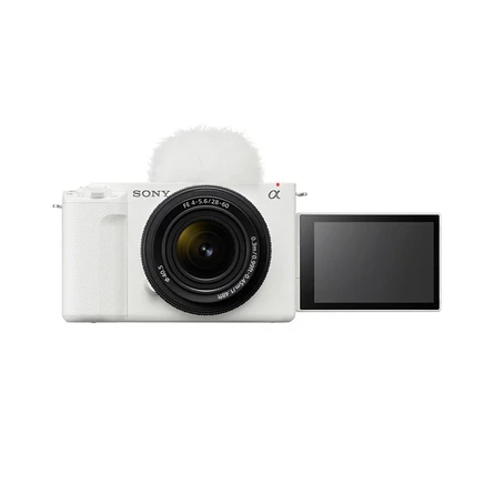 Беззеркальный фотоаппарат Sony ZV-E1 с объективом FE 28–60 мм, белый