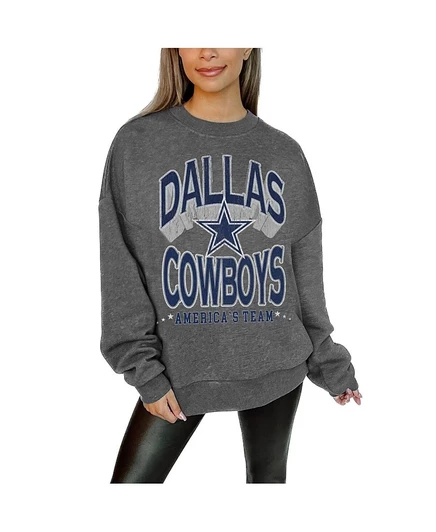 Женская толстовка Gameday Couture Long Weekend из флиса, серая