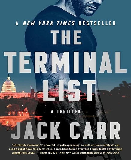 Книга The Terminal List — Джек Карр, мягкая обложка