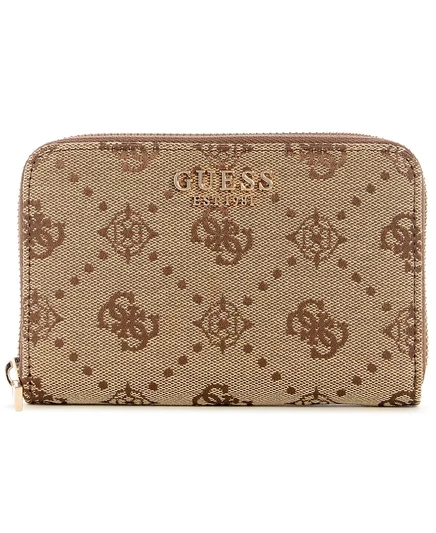 Женский кошелек Guess Melinda на молнии, коричневый