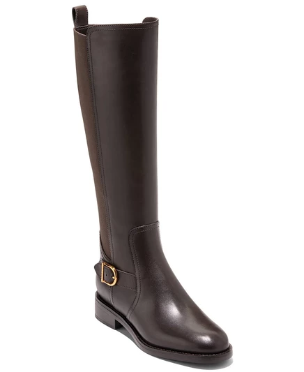 Женские кожаные сапоги Cole Haan Prue, шоколадные