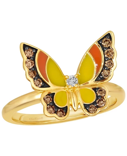Женское кольцо Le Vian Butterfly 14k Honey Gold, желтое золото