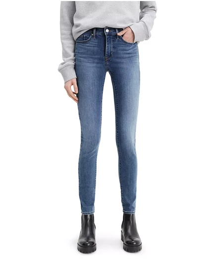 Женские джинсы Levi's 311 скинни, укороченные, синие