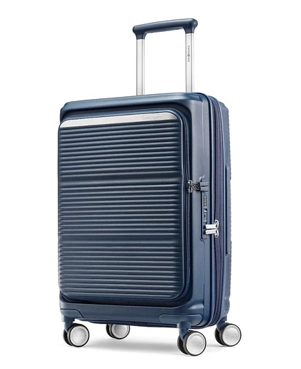 Жесткий чемодан Samsonite Paralux 23″ ручная кладь, синий