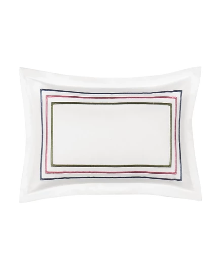 Декоративная подушка Piper & Wright Savannah Boudoir, белая, 12 x 24 дюйма