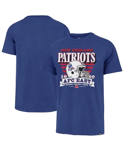 Мужская футболка '47 Brand New England Patriots, синяя