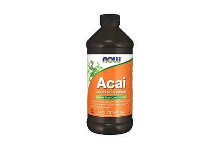 Концентрат асаи NOW Foods, 470 мл