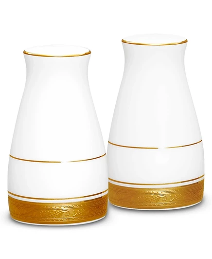 Набор солонки и перечницы Noritake Crestwood Gold, золотой