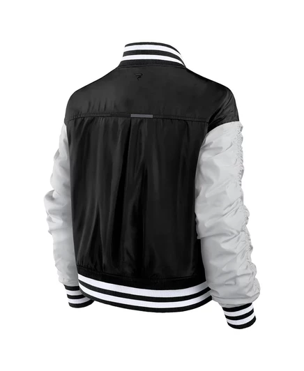 Женская черная куртка Fanatics Chicago Cubs Elements Wave на полной застежке black